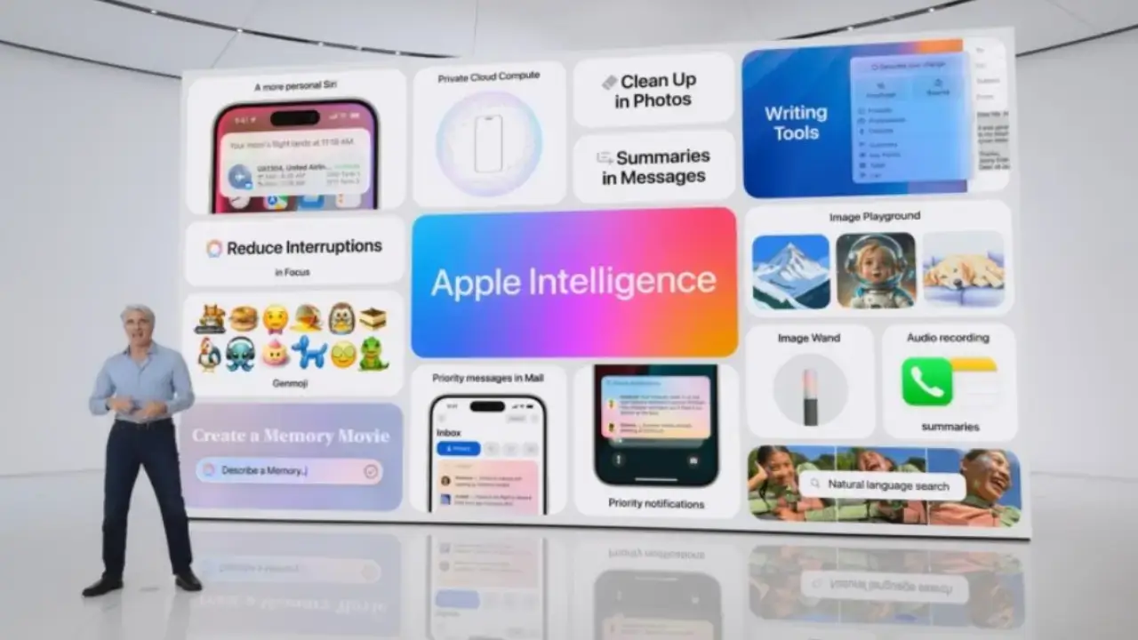 ذكاء أبل Apple Intelligence وأهم الميزات القادمة في أجهزة أبل